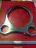06-108 Arlen Ness Chrome Billet 3-3 8 Single Gauge Speedometer Bracket Harley 06 108