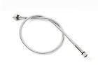 11-0018ch Chrome Speedometer Cable For Harley Davidson Motorcycles By