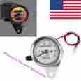 140km Todp 0 H Motorcycle Dual Odometer Speedometer Speed Meter Gauge Led Backlight