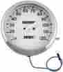 169025 Bikers Choice Black Face 46-37 Style Speedometer 1 Ratio Mph
