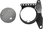 173870 Drag Specialties Speedometer Relocation Bracket Black Harley Davidson Sportster