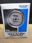 1908-6840 1908-684 Drag Specialties 2.4in Mini Mechanical Speedometer With Led Indicators