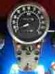 19341-m Auto Meter Cable Speedometer Black Dial Harley