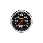 19350 8in Electronic Speedometer Black Auto Meter 3 120 Mph Face 046074119408