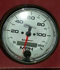 19351 Auto Meter 3 4in Electronic Speedometer 120 Mph White Face