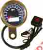 21-6899 Harddrive 48mm Mini Speedo Black Face