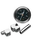244104-bx14 Drag Specialties Deluxe Oil Pressure Gauge Kit