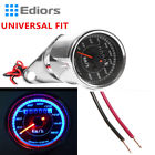 2aspme01s Ghostridermotor Chrome Led Black Backlight Motorcycle Odometer Kmh Speedometer Gauge