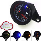 2aspme02k Ediors Black Led Backlight Signal Motorcycle Dual Odometer Speedometer Gauge