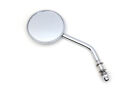 34-1843 Mini Round Mirror Left Side Only For Harley Davidson Motorcycles