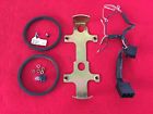 48047-95a Harley Dyna Fxdl Speedo Tach Mount Bracket Speedometer Tachometer Harness