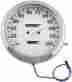 Tr-482916 4943544 Bikers Choice Black Face 46-37 Style Speedometer 1 Ratio Mph