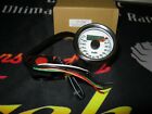 57-336 Ultima Electronic Speedometer White Face For Harley Models