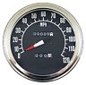 67127-73 57-94 Ultima Chrome Plated Ratio Speedometer For Fl Fx Oem