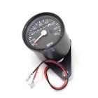 58-43680b Emgo Mini Universal Black Motorcycle Mechanical Mph Speedo Speedometer Gauge