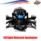607111004134 Unbranded Universal Lcd Digital Motorcycle Speedometer Bike Odometer