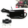6089304224941 Unbranded Red Motorcycle Water Temperature Gauge Temp Monitor