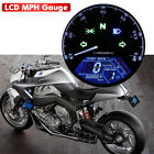 657419775212 Excelvan Lcd Digital Tachometer Speedometer Odometer For Motorcycle
