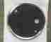 67085-95 Harley-davidson Speedometer Cover Back Black Wrinkle Oem New