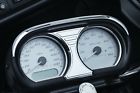 6926 Kuryakyn Chrome Tri Line Speedo Tach Accent For Harley Road
