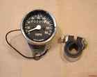 27810 71-90 Custom Chrome Mini 2 1 Speedo Speedometer Fits Harley Fl Fx Xl Sportster Clamp