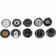 71478m-bx33 Drag Specialties 5 Dash Mount 1 Speedometer W Tach Harley Fx Fl 1962-1983