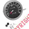 25924 81-90 48037 Custom Chrome Or Midusa 2240 60 Speedometer Original 68-84 Face For Harley Fl Flh Fxwg Softail