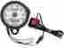 950435 Drag Specialties Ds Prog Mini Electronic Speedometer 2.4 Matte Black W White Face
