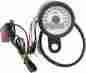 950437 Drag Specialties Ds Prog Mini Electronic Speedometer 1.87 Matte Black W Wht Face