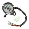 Agr050509 Agr Motor Backlit Dual Speedometer Gauge Silver For Yamaha Xvs