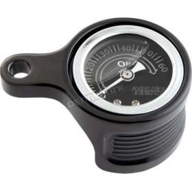610-101 Arlen Ness Black Oil Pressure Gauge Kit -