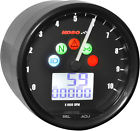 Ba058100-hd Koso Combo Gauge Black For Uses Factory Harley Trans Speed