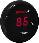 Ba067r12 Koso North America Noth Thermometer Red Digits