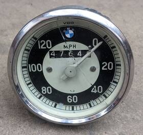 62128080026 Bmw Airhead R50 R60 R69 /2 S Us Vdo 0-120mph Speedometer W 1.2 Tested