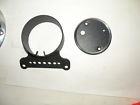 L5489 Bracket Harley Speedometer Black Plate Davidson Wrinkle Backing
