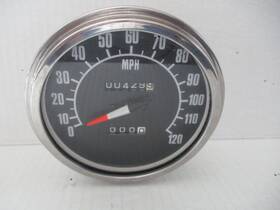 26-743 Custom Chrome Gilroy Indian Speedometer Fxwg Softail