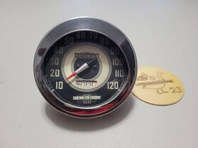 27-131-1 Custom Chrome 41-46 Style Harley Davidson Speedometer Cci 2 1 Ratio 120mph El