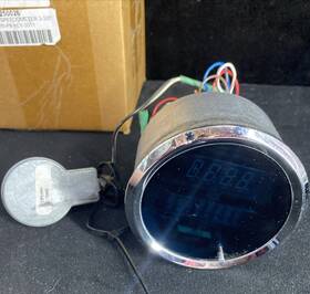 Hly-3011 Dakota Digital Round Performance Speedometer&cable Adapter Untested