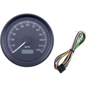 2210-0502 Drag Specialties 3-3/8 Inch Programmable Electronic Speedometer Mph Custom Use