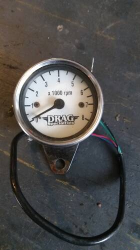 2211-0057 Drag Specialties Tachometer