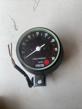 Ds-243941 Drag Specialties 1974-80 Xl Sportster Harley-davidson Mechanical Tachometer Black Ds#243941