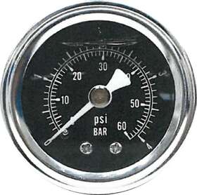 169700 Harddrive Oil Pressure Gauge Black