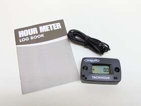 Hr-8061-2 Hardline Hour/tach Meter With Log Book