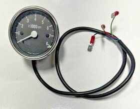200201 Harley Davidson Rpm Tach Guage Yih Tyan 2.5 Inch With Bracket Oem