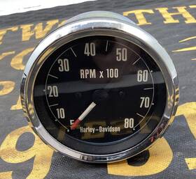 Harley-davidson 62865-1 Oem Vintage Aermacchi Tachometer 8000 Rpm - Clean