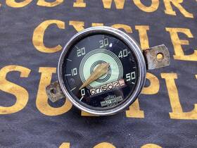 67000-51 Harley-davidson Hummer Model 125 K Speedometer Oem 1951 Used