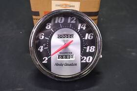 Harley-davidson 67005-68 Harley-davidson Oem Panhead Shovelhead Speedometer Km/h Brand New