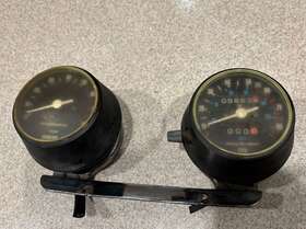 67007-79a Harley-davidson 72-82 Sportster 1000 Speedo Speedometer Gauges Cluster Tach Tachometer