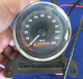 Harley-davidson 67283-96 Genuine Dyna Xl Sportster 4 Inch Speedometer Speedo 95-98 Unk Miles