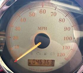 67479-09 Harley-davidson 2009 Dyna Street Bob Speedometer Gauge - 46 363mi